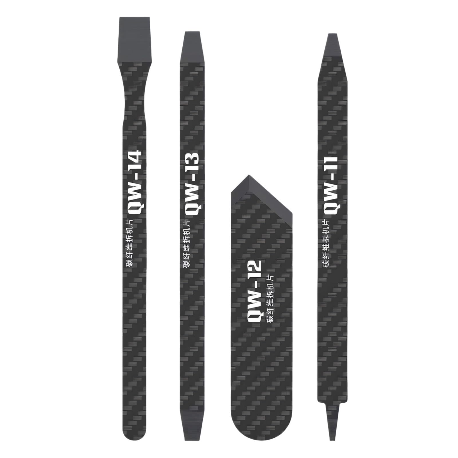 Tsophreniq 4Pcs Professional Fiber Pry Tool Disassembly Durability Nonconductive For Phone Laptop Repair Professional Fiber Pry Tool Disassembly Durability