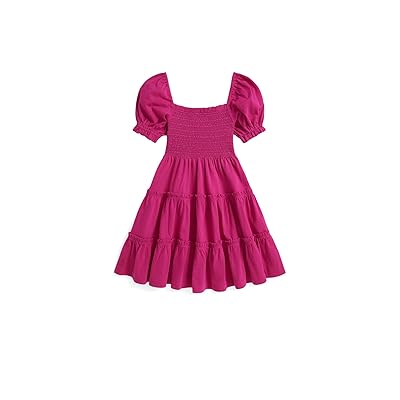 Polo Ralph Lauren Kids Smocked Cotton Jersey Dress (Toddler/Little Kid) Girl
