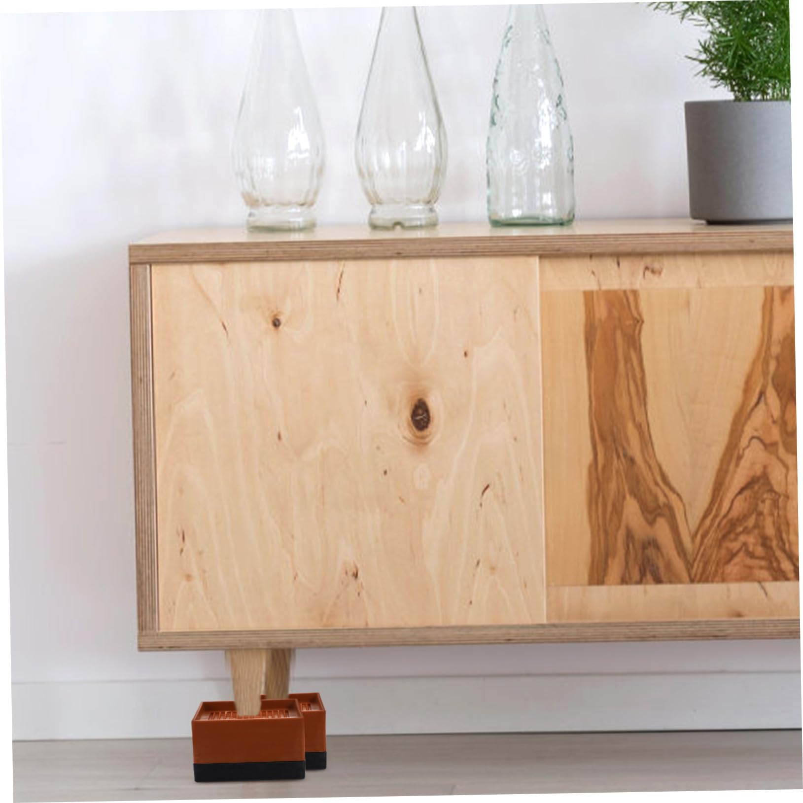 4piezas Elevadores De Cama para Muebles Elevadores Resistentes De Sofá De Escritorio Hogar De Cama De Alta Resistencia
