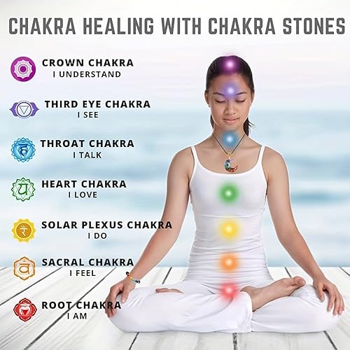 Miniatura 5 de Pulsera de 7 chakras para mujeres y hombres, collar de curación de orgón, dije de aromaterapia, difusor de aceites esenciales, pulseras de joyería,