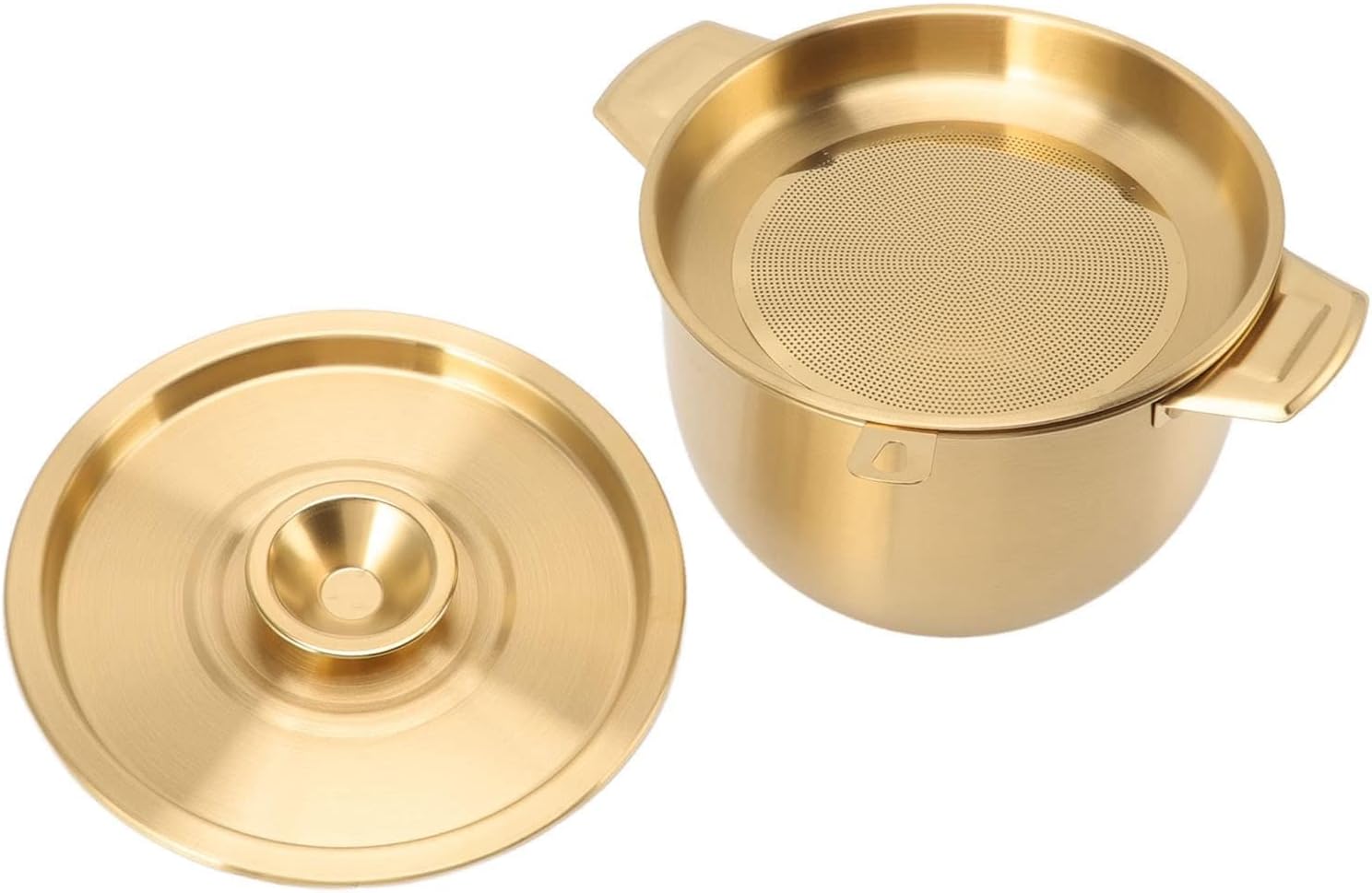 Grease Container, 2.8L Stainless Steel Food Oil Container with Fine Mesh Strainer