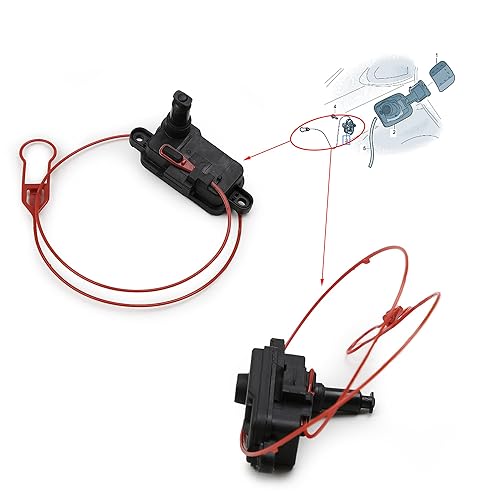 Miniatura 6 de Reemplazo del actuador 4L0862153D de la cerradura de la puerta de la aleta del combustible para Audi 11-2017 A6 A7 Q3 Q7 RS5 RS7