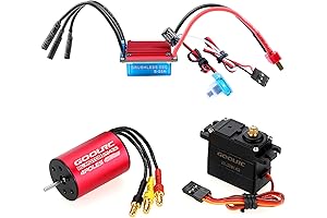 GoolRC S2435 Brushless Motor and ESC Kit for RC Cars