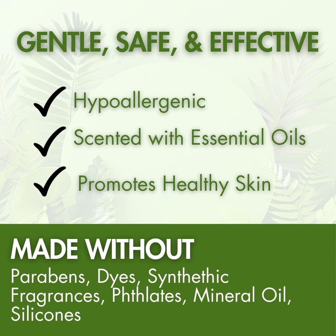 Lather Green Nighttime Baby Natural Body Wash, Perfect for Bedtime, Gentle for Newborn and Infants, 8 oz