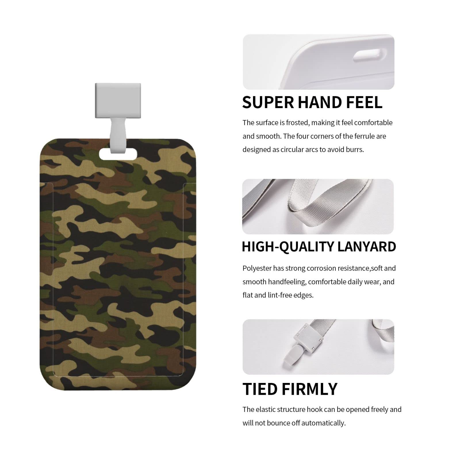 Lot De 50 Cordons Tour De Cou + Porte-badge Tout En Un