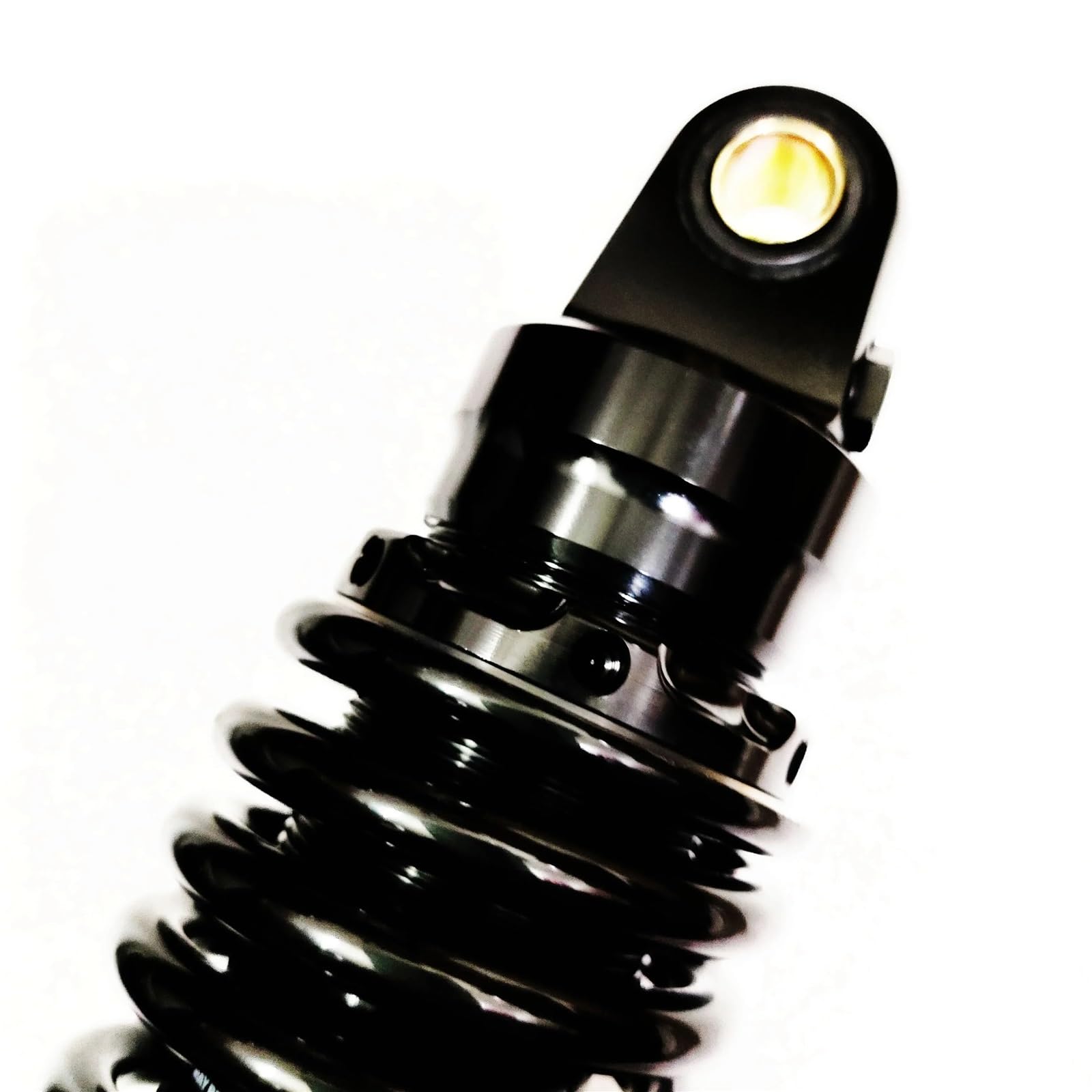Jedna Para Sprężynowych Amortyzatorów Motocyklowych Do Regulacji Tylnego Zawieszenia Pasuje Yamahy Hondy Suzuki Air Suspension(350mm black)