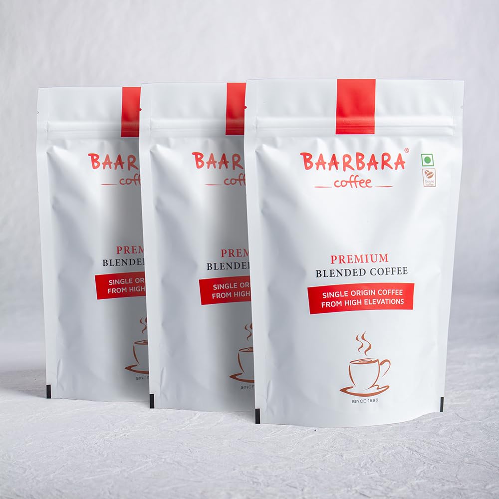Baarbara Coffee | Black Coffee (Pack of 3) | Premium Filter Coffee Bean Powder | Premium Grade A Quality | From Chikmagalur Farms Since 1896 | (B07TN73PXC) Amazon Price History, Amazon Price Tracker