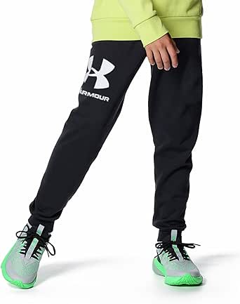 UNDER ARMOUR(アンダーアーマー) ボーイズ UAライバルフリース ロゴ ジョガーパンツフリース