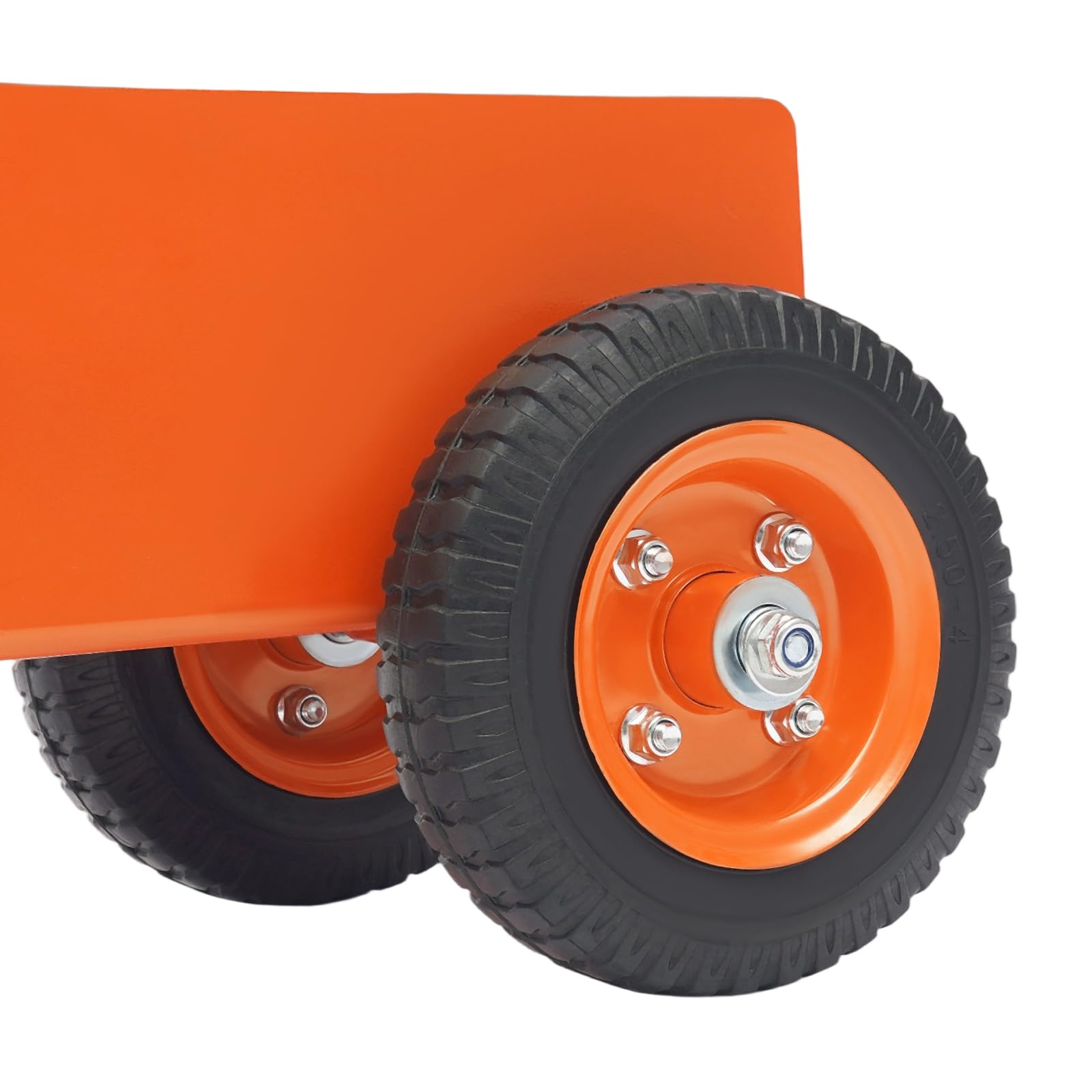 Plattenkarren 300 kg Tragkraft, Paneelwagen mit 4 Räder, Plattentransportwagen für Marmor, Holzplatten, Türen, Fenster