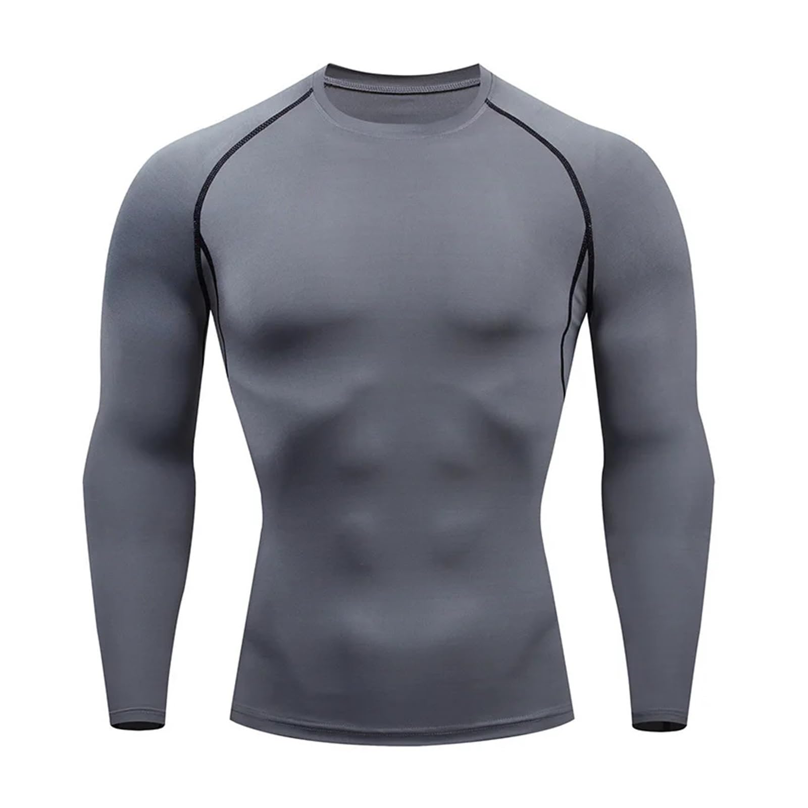 Camiseta de compresión for Correr for Hombre, Ropa Interior Ajustada Manga Larga for Fitness, Camisetas for, Deportiva for Gimnasio