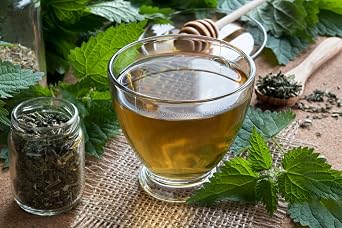 Lowhill Valley Stinging Nettle Leaf Herbal Tea - Urtica dioica Cut And Dried Leaves - Nutrient-Rich Loose-Leaf Tea for Wellbeing – No Additives or Preservatives – Organically Grown – 150g