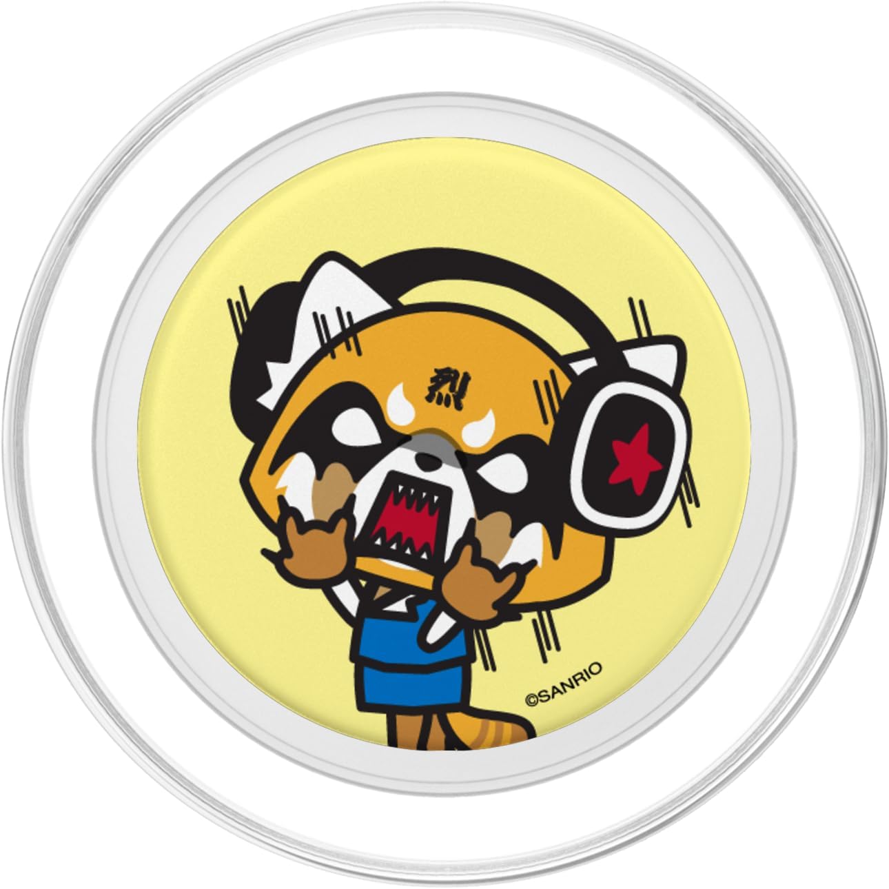 Headphones Rocking Rage PopSockets MagSafe PopGrip for iPhone