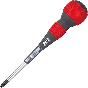 VESSEL Ball Grip Screwdriver +2x75 3" No.220 220P275