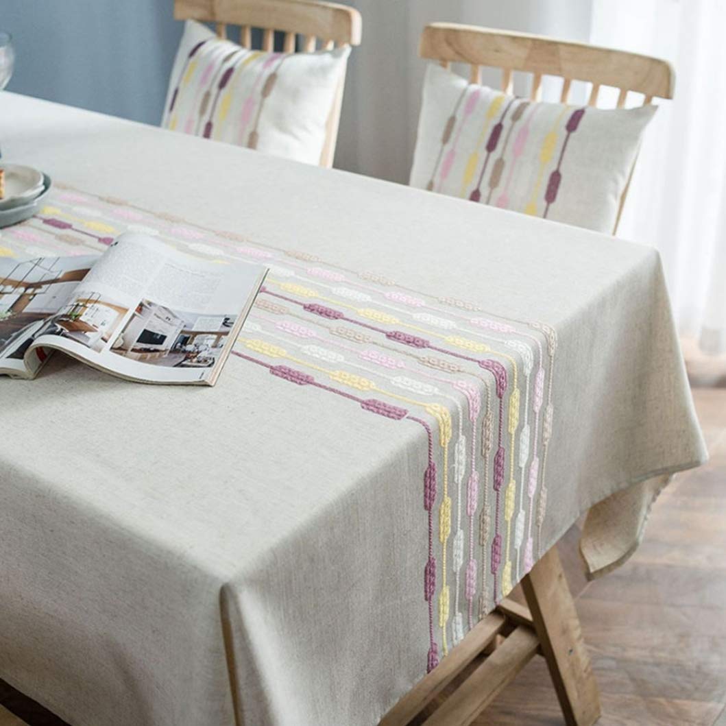 Amazon｜テーブルクロス マルチカバー シンプルカラー リネン