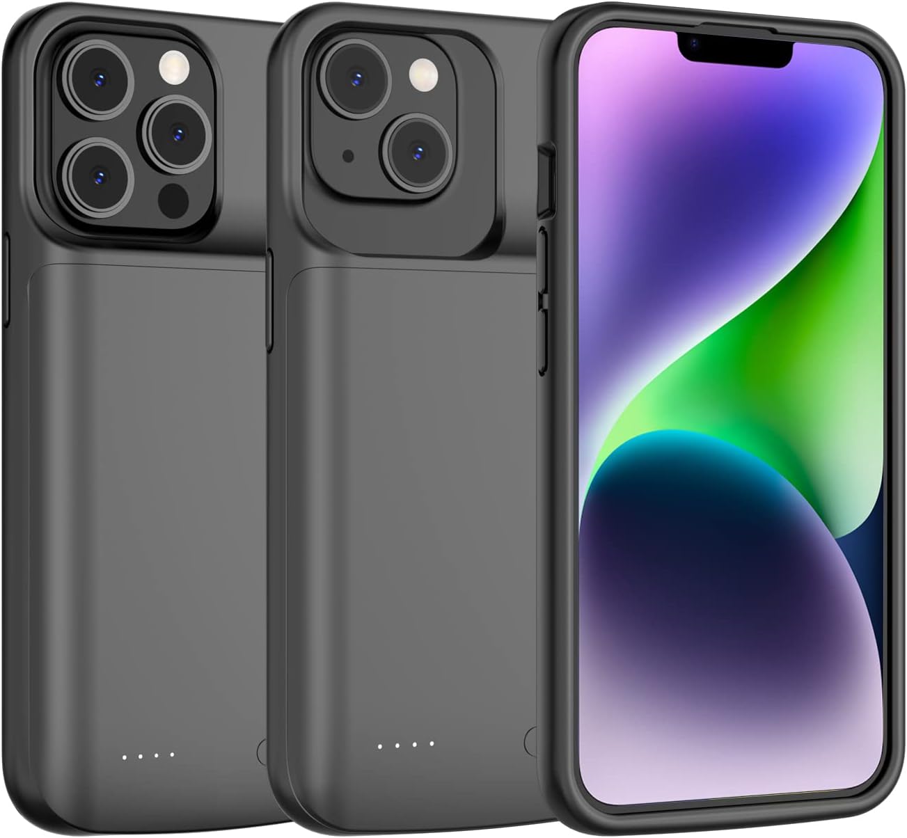 Coque Batterie Rechargeable 7000 MAh Pour IPhone 11 – Avec Film Protection écran, Couleur Noir