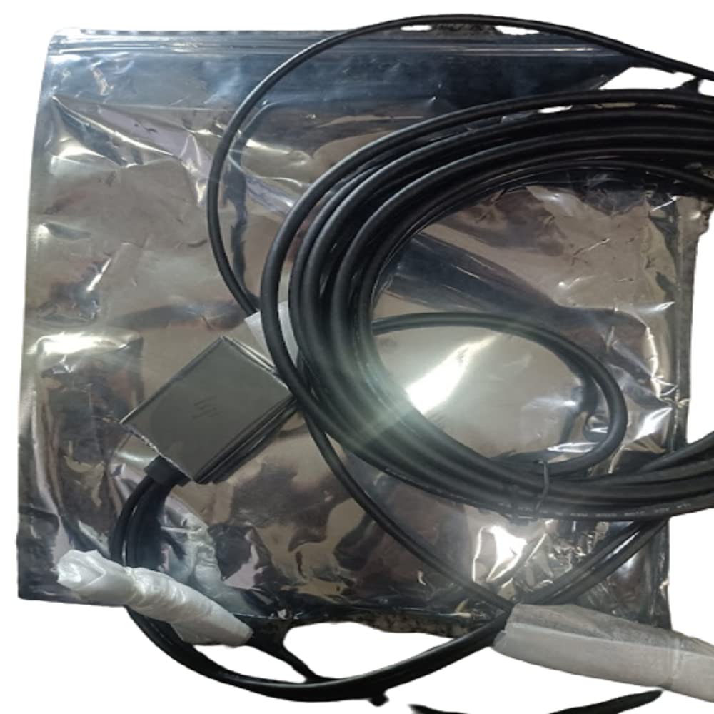 ocul 6-Meter VR Glasses Cable for HP Reverb G2 VR Headset, DisplayPort, Tangle Free, Black, 1 Pack