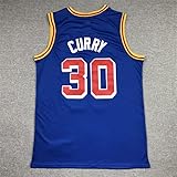FABROX NBA Warriors #30 Curry Basketball Mesh Retro Basketball Commemorative Edition Tanktop for Herren (Color : 16, Size : XL)