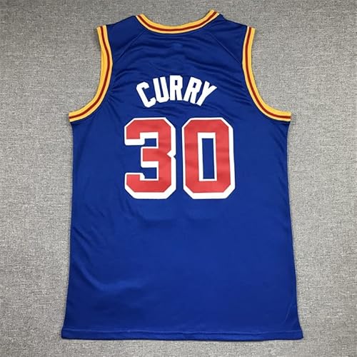 FABROX Débardeur for Homme NBA Warriors #30 Curry Basketball Mesh Retro Basketball Commemorative Edition (Color : 17, Size : XXL) Cover
