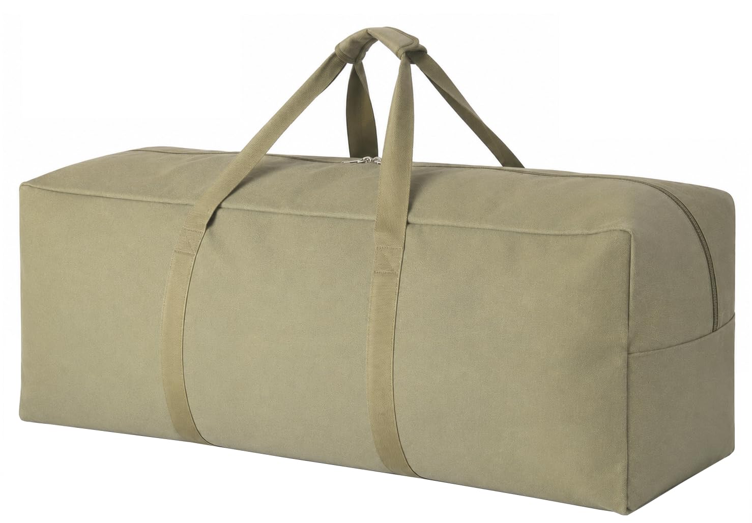 DoYiKe Canvas Travel Duffle Bag,Military Tent Duffel Storage Armygreen