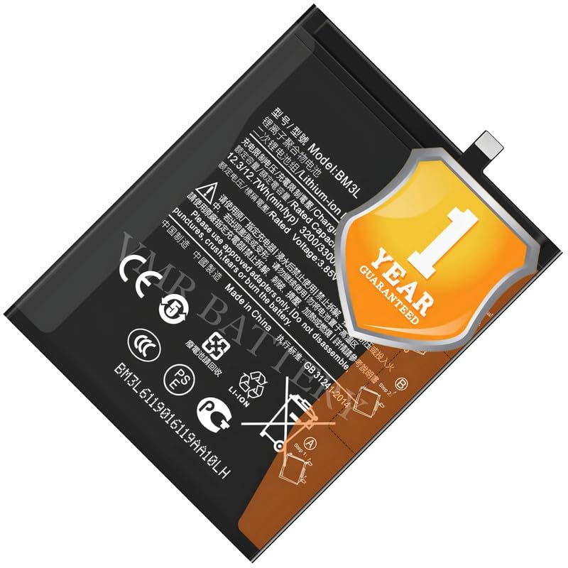 Image of Original BM3L Battery Compatible for Xiaomi Mi 9 (M1902F1G) - (3300mAh) - 1 Year Warranty K7