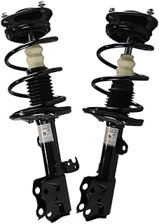 AutoShack CST421-422PR Front Complete Struts Coil Springs Assembly Pair of 2 Driver and Passenger Side Replacement for 2009 2010 2011 2012 2013 Toyota Corolla 2011-2013 Matrix 1.8L FWD