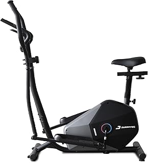 Durafit91 Aerostride Elliptical Cross Trainer |7 Kg Flywheel | Max User Weight 120 Kg | 8 Levels Magnetic Adjustable Resis...