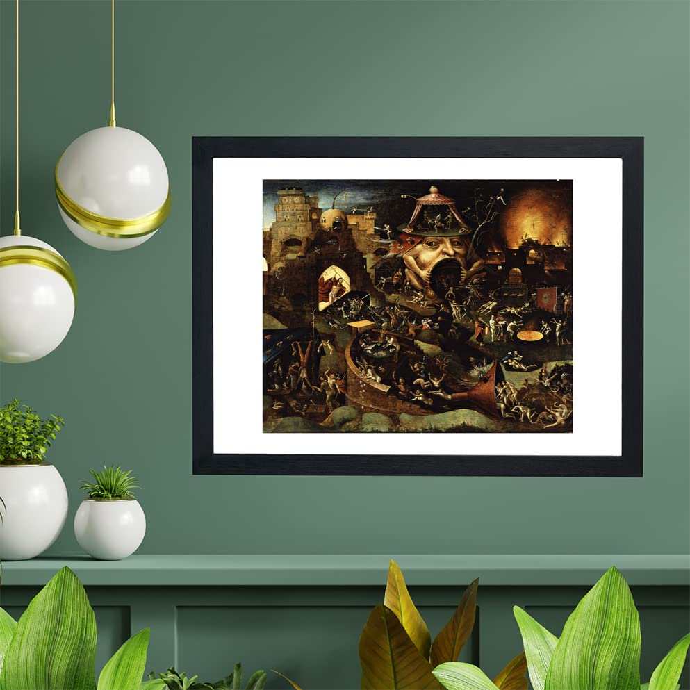 Christ dans les limbes de Hieronymus Bosch, impression giclée grand format