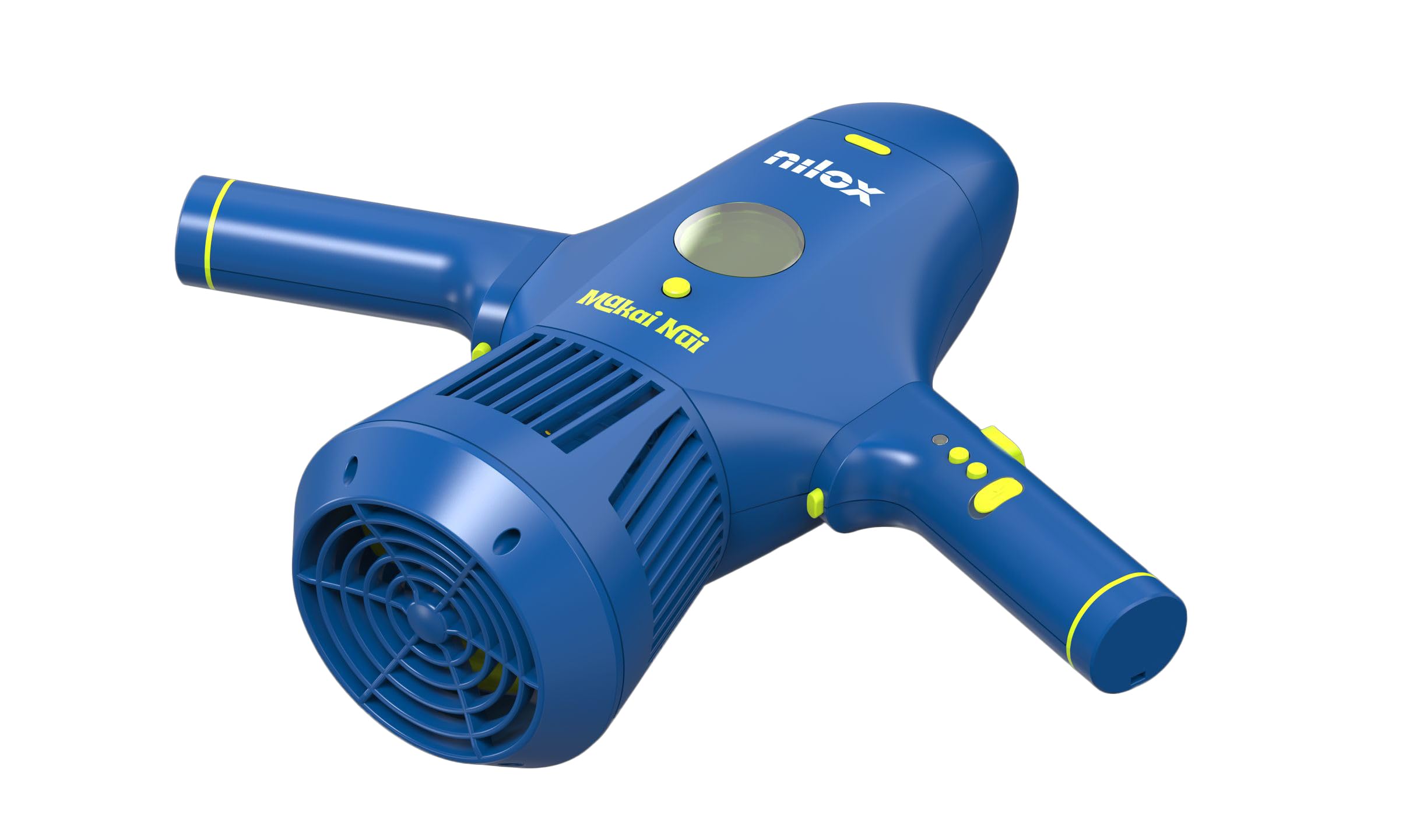 Nilox Set Tavola da Sup Gonfiabile con Scooter Acquatico Elettrico, Completo di Accessori con Zaino, Pagaia, Pompa, Leash, 1 Pinna, Velocità Fino a 5km/h, Tavola da 335x84x15cm