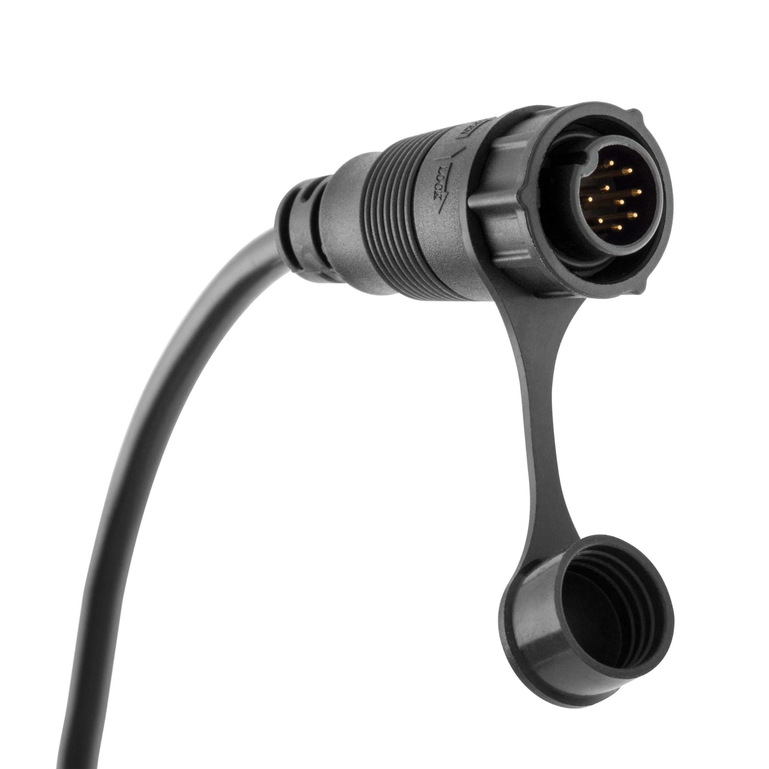 Minn Kota - Câble 9PIN TotalScan Adaptable pour Moteurs de Pêche - Noir - 1