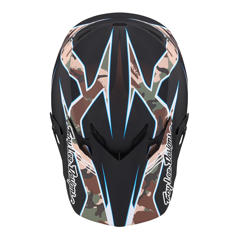 Troy Lee Designs SE4 Casco Moto Cross – Polyacrylite Matrix Con MIPS – Leggero E Ventilato