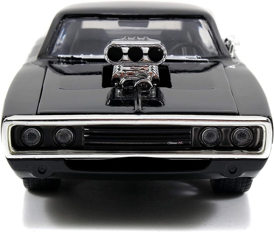 Image of Play Boy 1:32 Fast & Furious Model Diecast Metal Alloy Pullback Toy Vehicle with Openable Doors Light and Music Car for Kids (Multicolor)