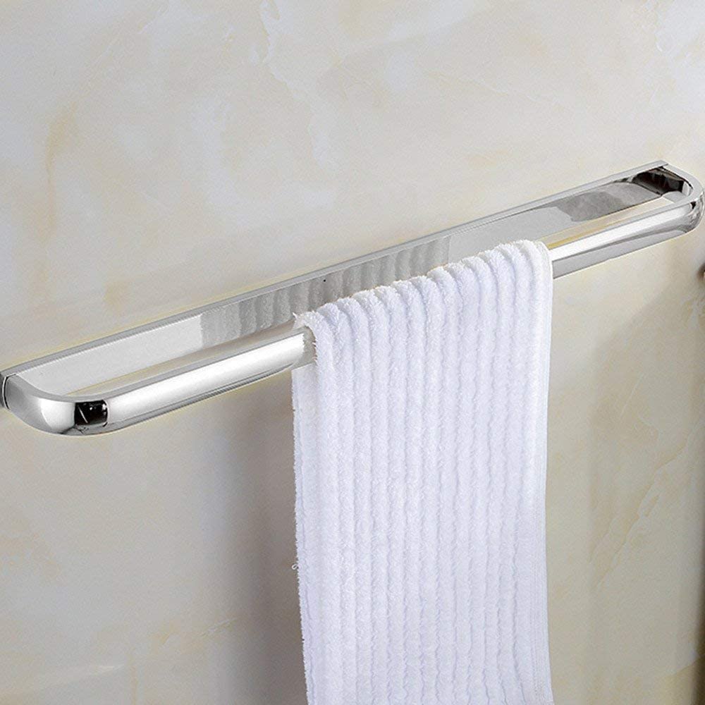 Porte-serviettes en cuivre rétro européen pour salle de bain chic