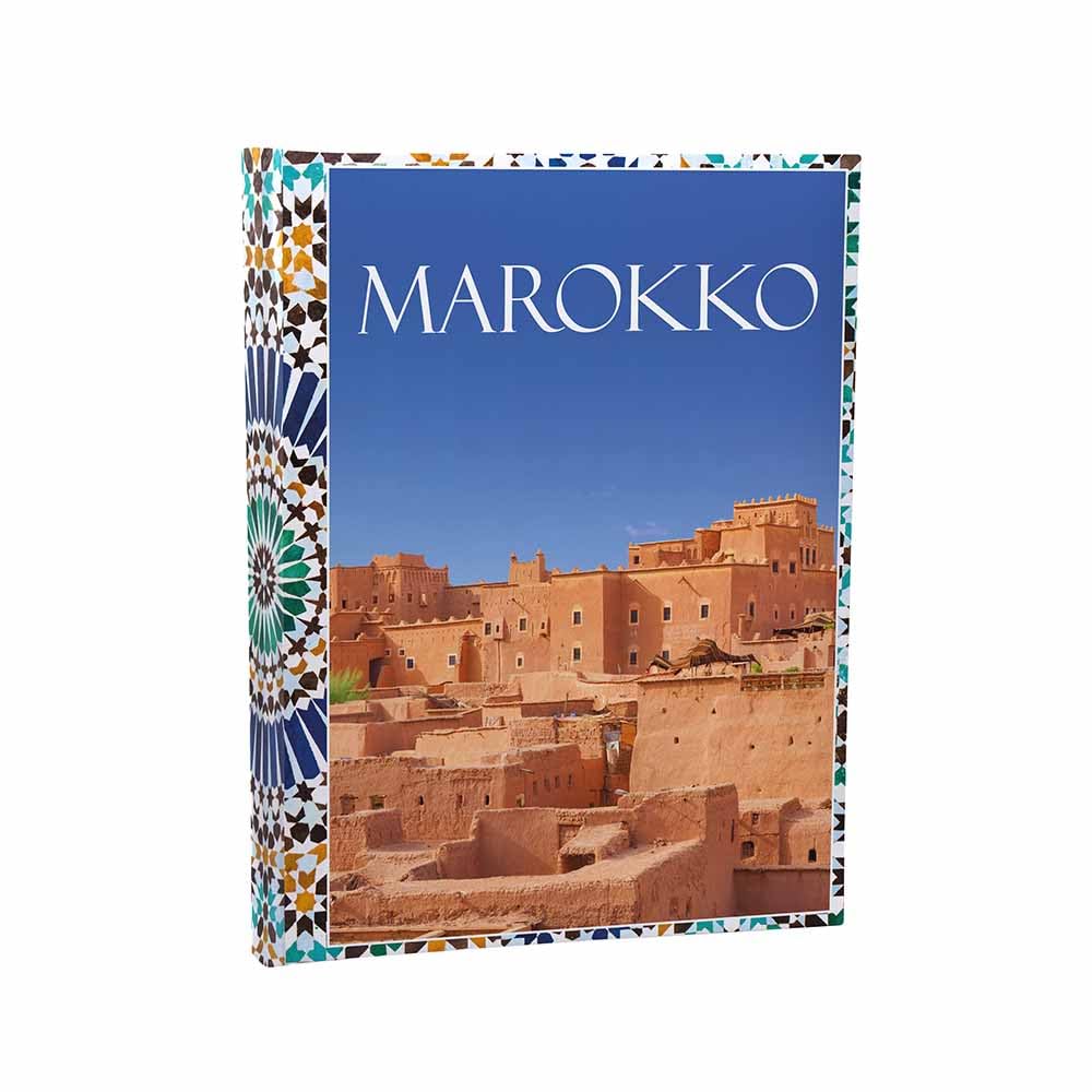 Urlaubsfotoalbum 15x21: Marokko, Fototasche für Fotos, Taschen-Fotohalter für lose Blätter, Urlaub Marokko, Handgemachte Fotoalbum