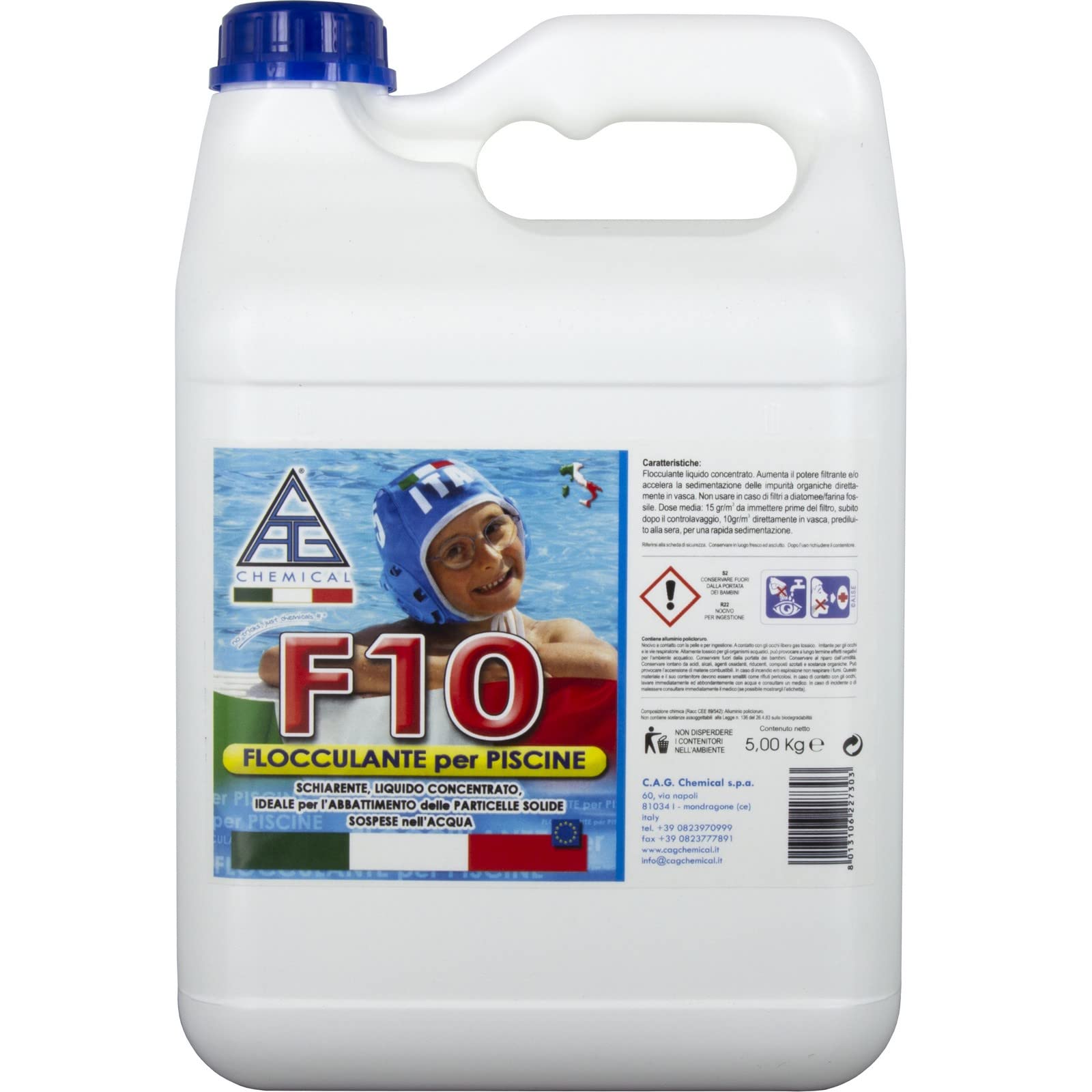 4PZ FLOCCULANTE LIQUIDO X PISCINE LT. 5