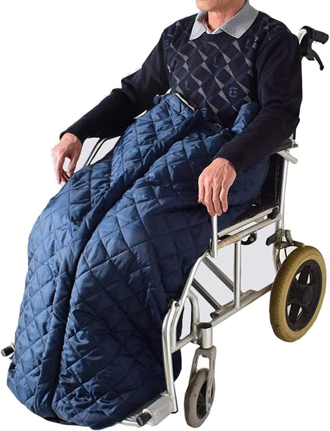 Manta con cremallera para silla de ruedas Manta con cremallera para piernas Manta con cremallera para regazo Funda para silla de ruedas para la parte inferior del cuerpo para personas mayores Fun