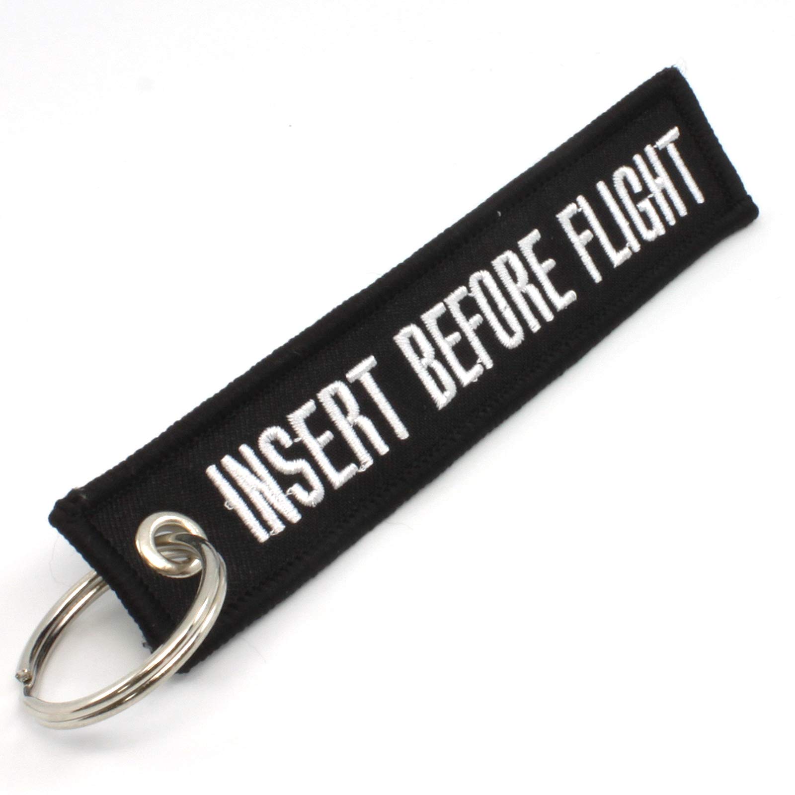 Rotary13B1 Insert Before Flight - Keychain - Black