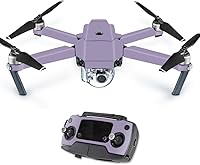 Vista 1 de MightySkins Skin compatible con DJI Mavic Pro Quadcopter Drone – Lavanda sólida Funda protectora de vinilo duradera y única Fácil de aplicar