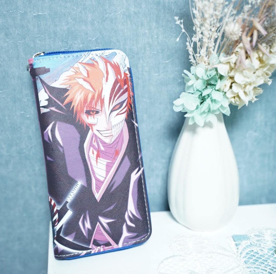 Amazon.co.jp: ブリーチ 財布 BLEACH 黒崎一護 カード入れ 名刺入れ 長
