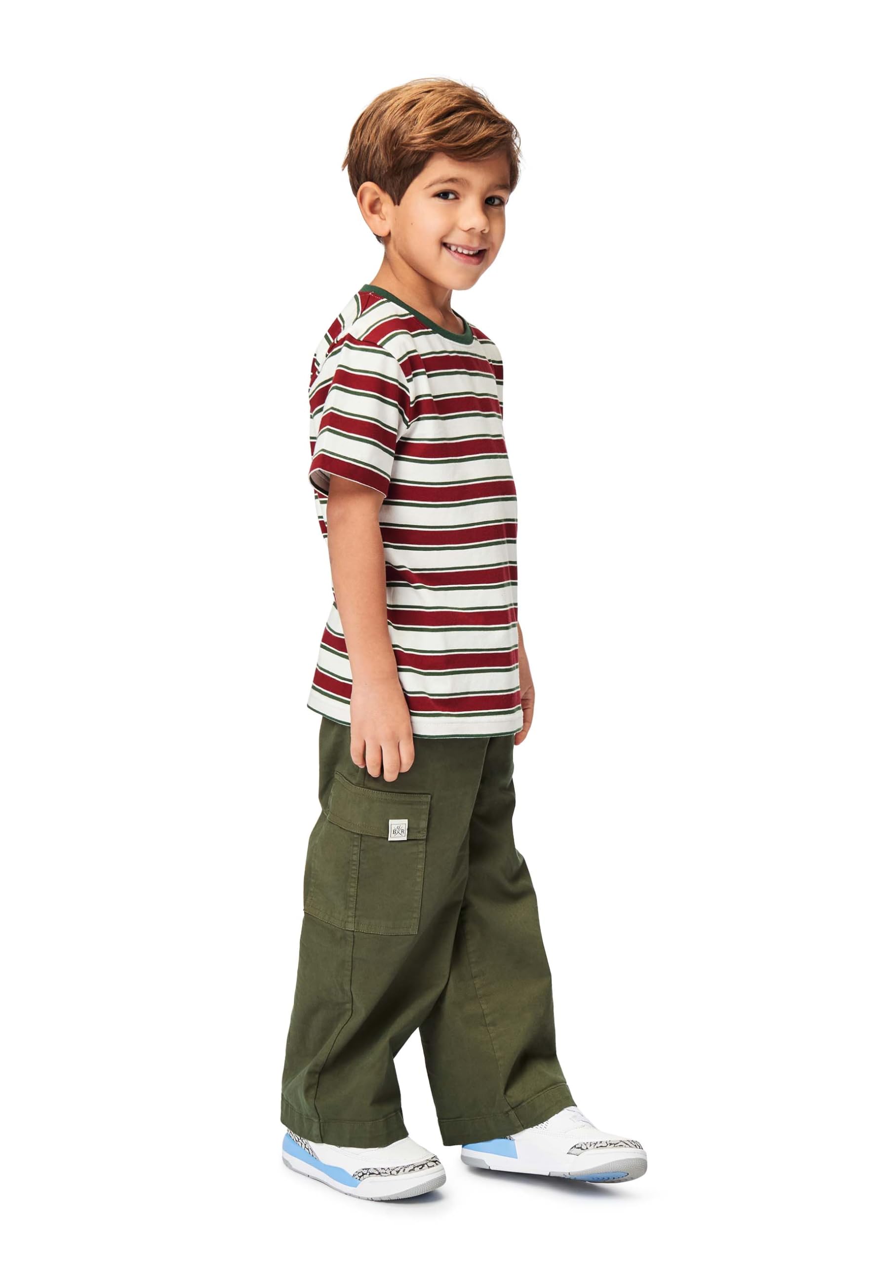 Band of Rascals Kinder Hose Cargo Baggy aus Bio-Baumwolle