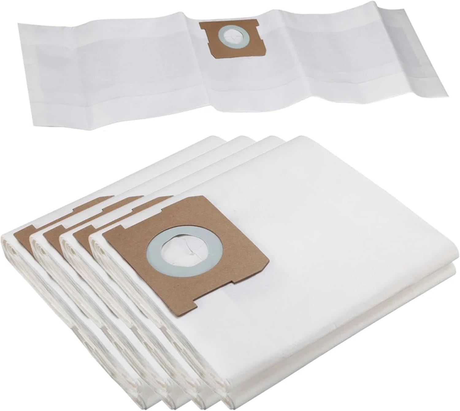 Amazon | ケルヒャー(KARCHER) 紙パック 5枚組 (WD1バッテリーセット用) 2.863-297.0 | 高圧洗浄機本体 5個の ダストバッグ、ケルヒャーに適合、WD1コンパクトバッテリー2.863-297.0掃除機家庭用クリーニングアクセサリーの交換用 掃除機用ダストバッグ5個、Karcher対応、WD1掃除機交換用ダストビンパーツアクセサリー