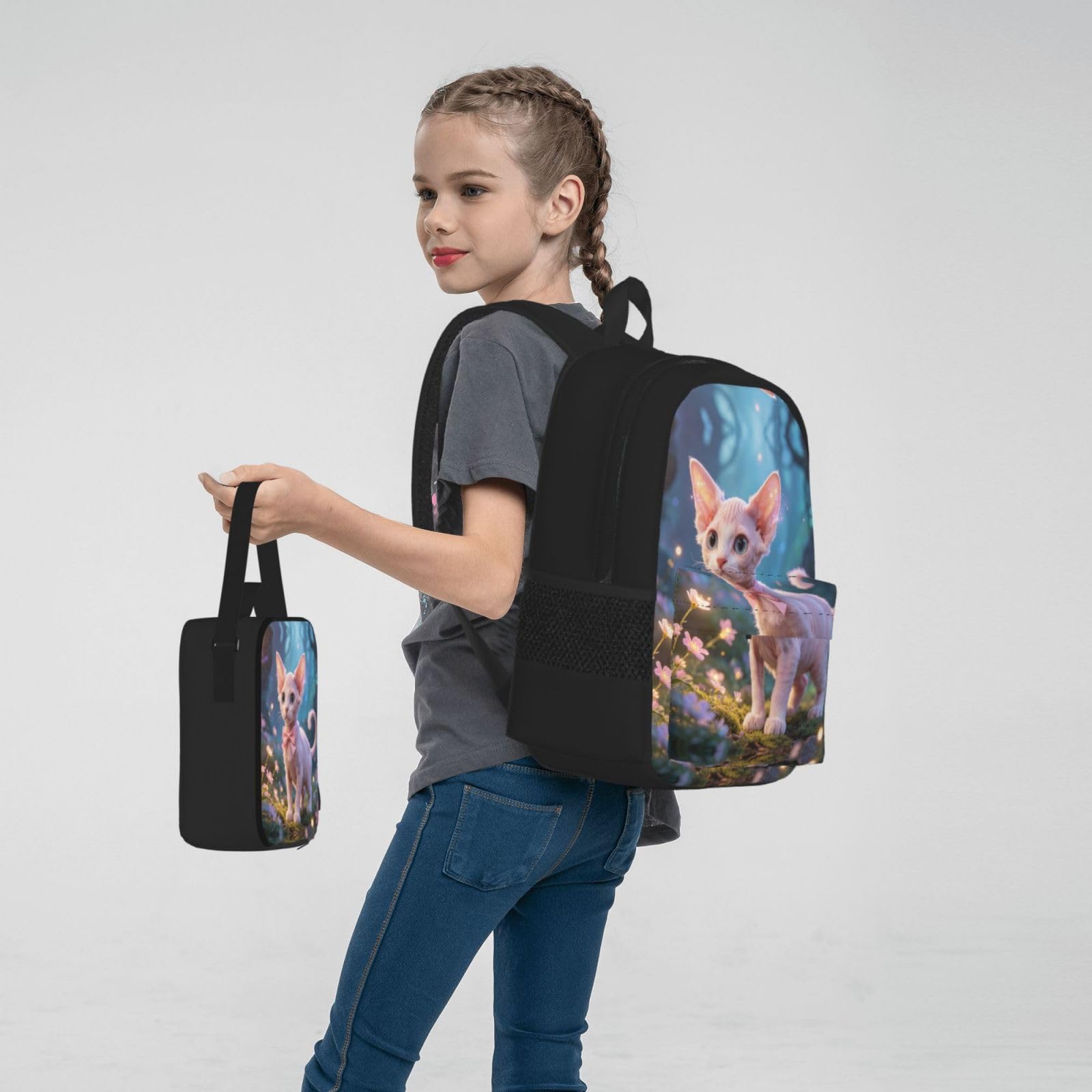 Set 3 in 1 borsa da viaggio per pendolari, borsa termica per il pranzo, borsa termica per il pranzo, con tasca per laptop