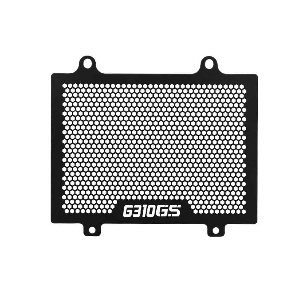 YIEBA G310R Couvercle Protection Grille Radiateur Acier Inoxydable Noir Pour BMW G310R 2016-2023 - Protection Moto