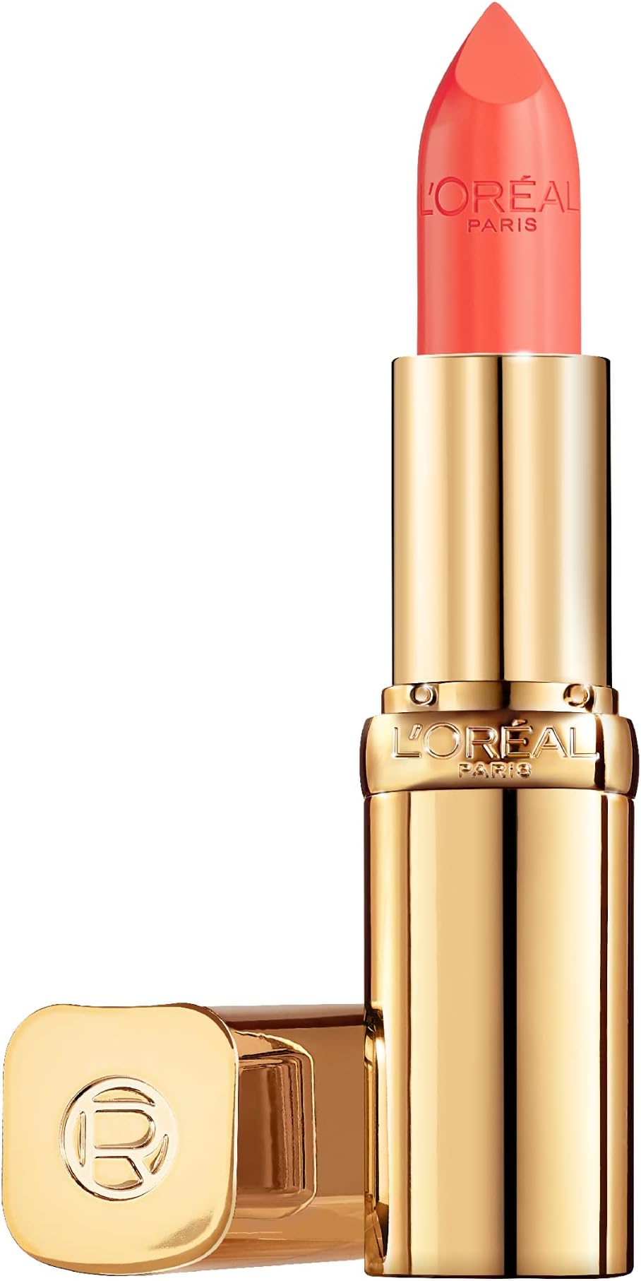 L'Orรฉal Paris Color Riche Satin Smooth Lipstick, Moisturising Pure Pigment Lip Colour, With Omega 3 & Vitamin E, Ultra Creamy Formula, Shade: 373 Magnetic Coral