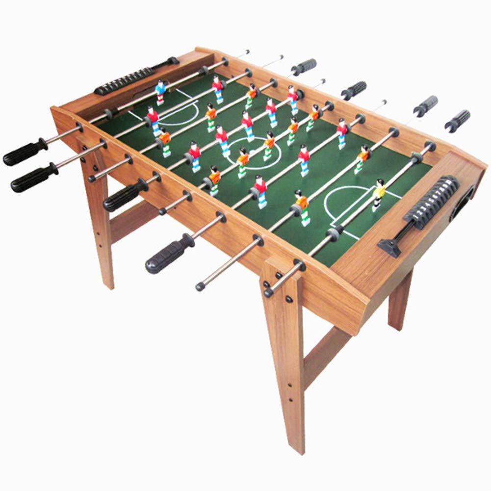 MRKU Futbolín Profesional de Madera con 8 Asas, tamaño competición, Juego de Mesa