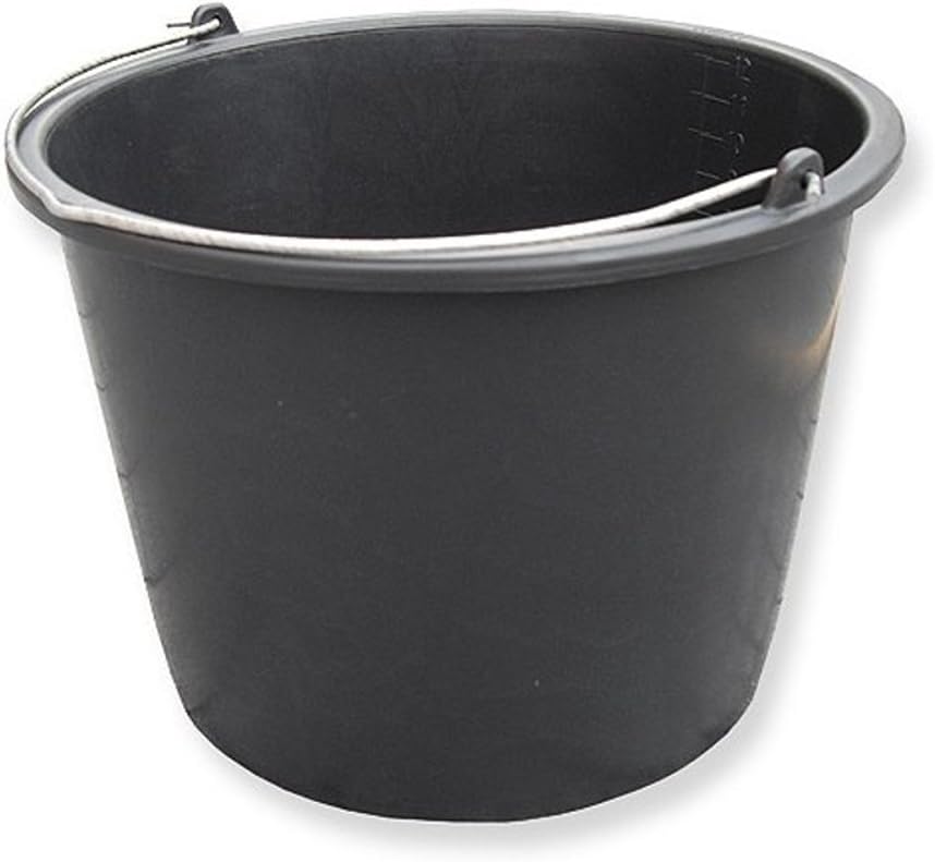 Produktbild von 10x Baueimer 20 Liter – Putzeimer, Mörteleimer, Wassereimer – Robuste Kunststoffkübel Von DEWEPRO