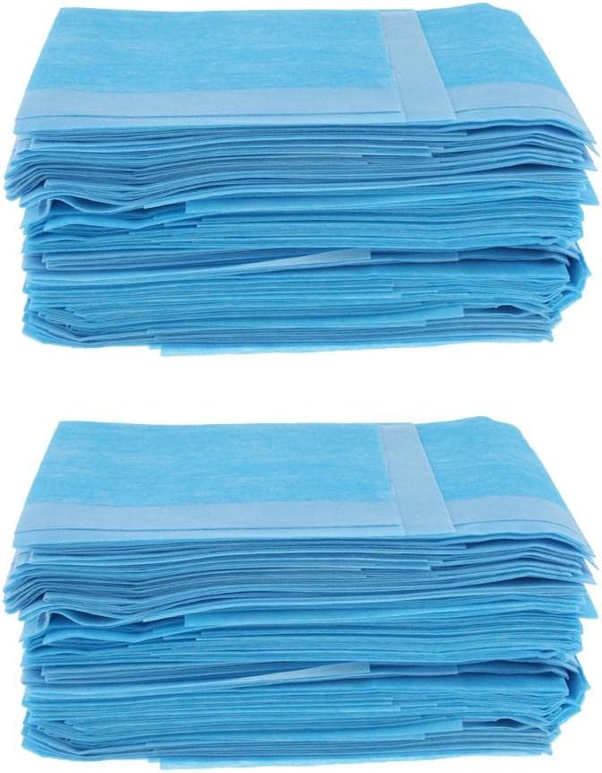 120Pieces Disposable Bed Pads, &Quilted, Premium Underpad Sheet ors for Adults&Children with Incontinence,Non-Woven Fabric, 15.7x15.7inch