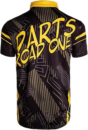Miniatura 2 de CUESOUL Darts Road ONE - Camisa de dardos transpirable que se puede personalizar para equipos