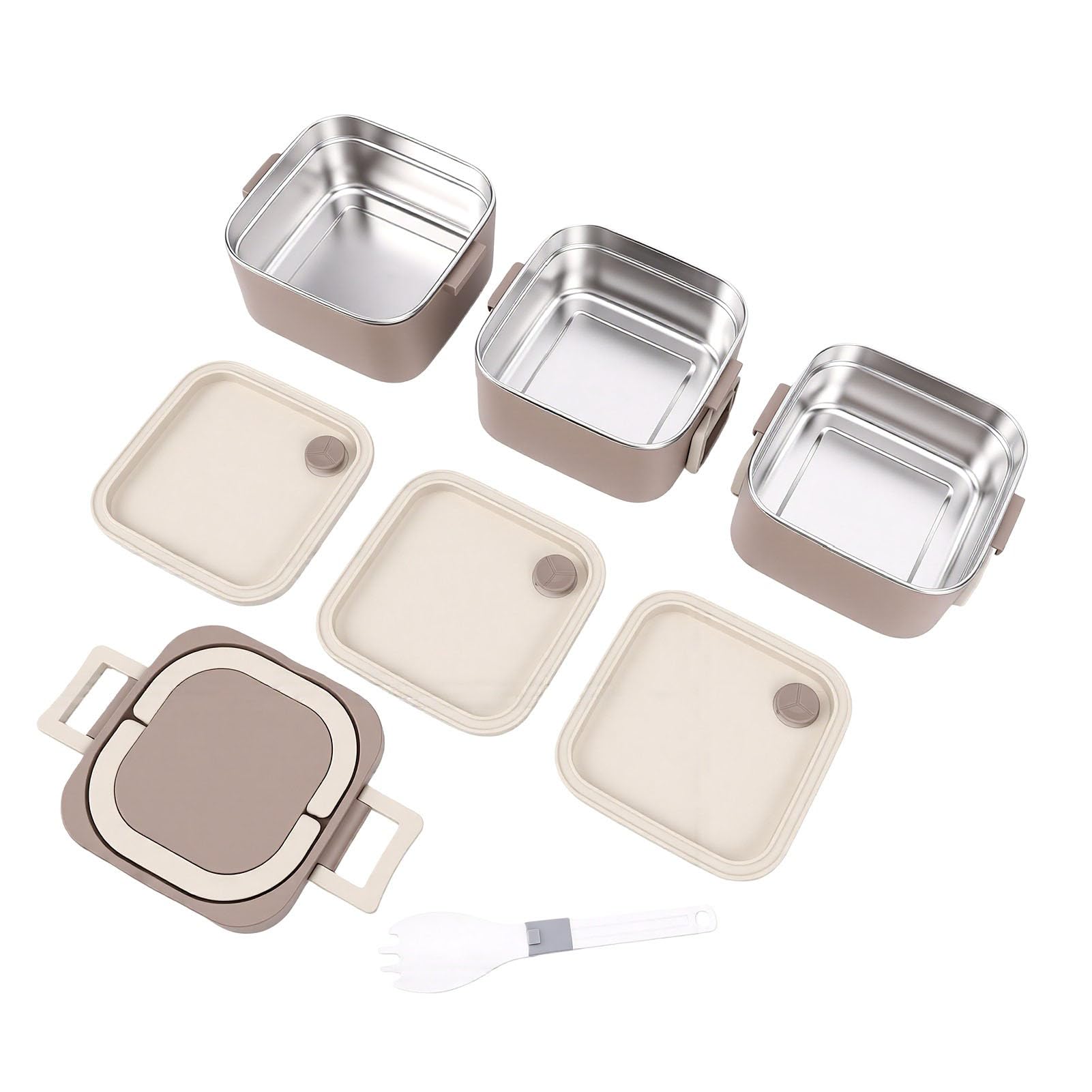 Pranzo Box con Borsa Termica, Capacità 2100ml
