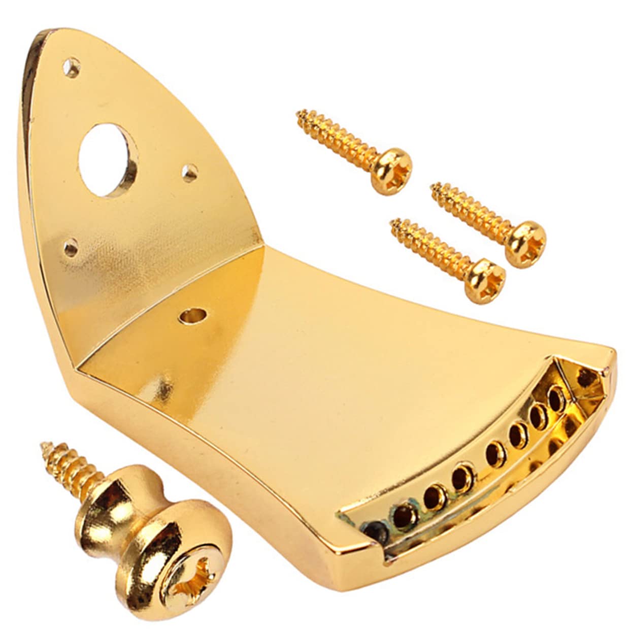 ifundom 2sätze Mandolinen-saitenhalter String Triangle Tailpiece Aus Metall Hochwertiges Zubehör Für Mandolinen Inklusive Montagezubehör Installieren Langlebig Und Robust