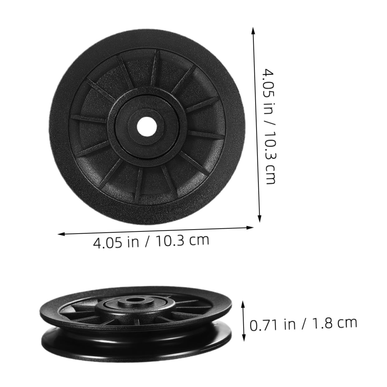 Cabilock 6piezas Poleas De Gimnasio Rodamientos Poleas De Cuerda para Equipos De Gimnasio Suministros para Fitness Casa